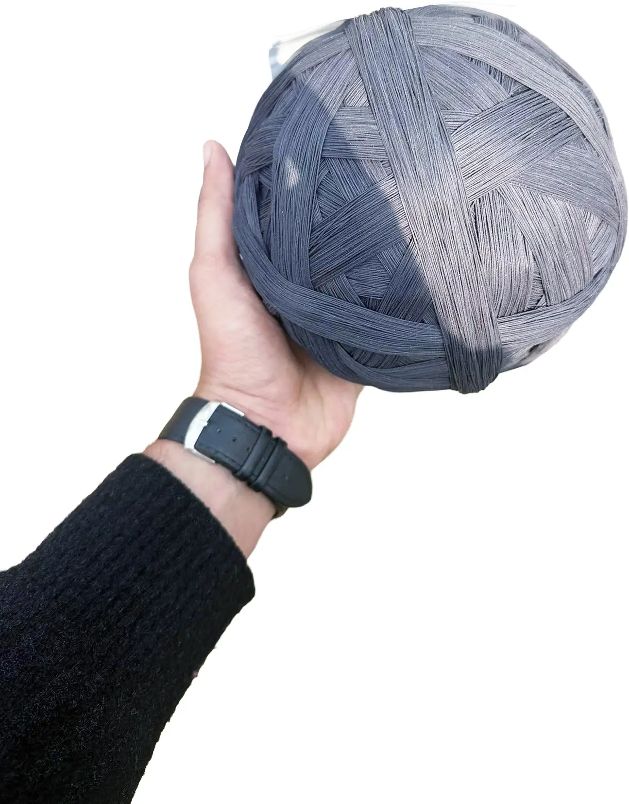 a hand of male holding 9 ply 35 number dor pinna basantmela